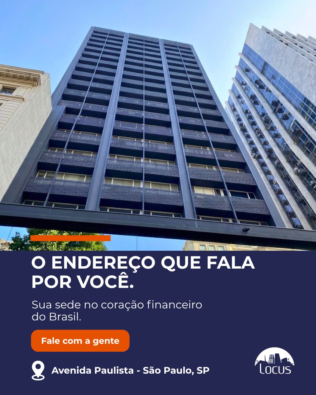 O endereço que fala por você — sede na Avenida Paulista