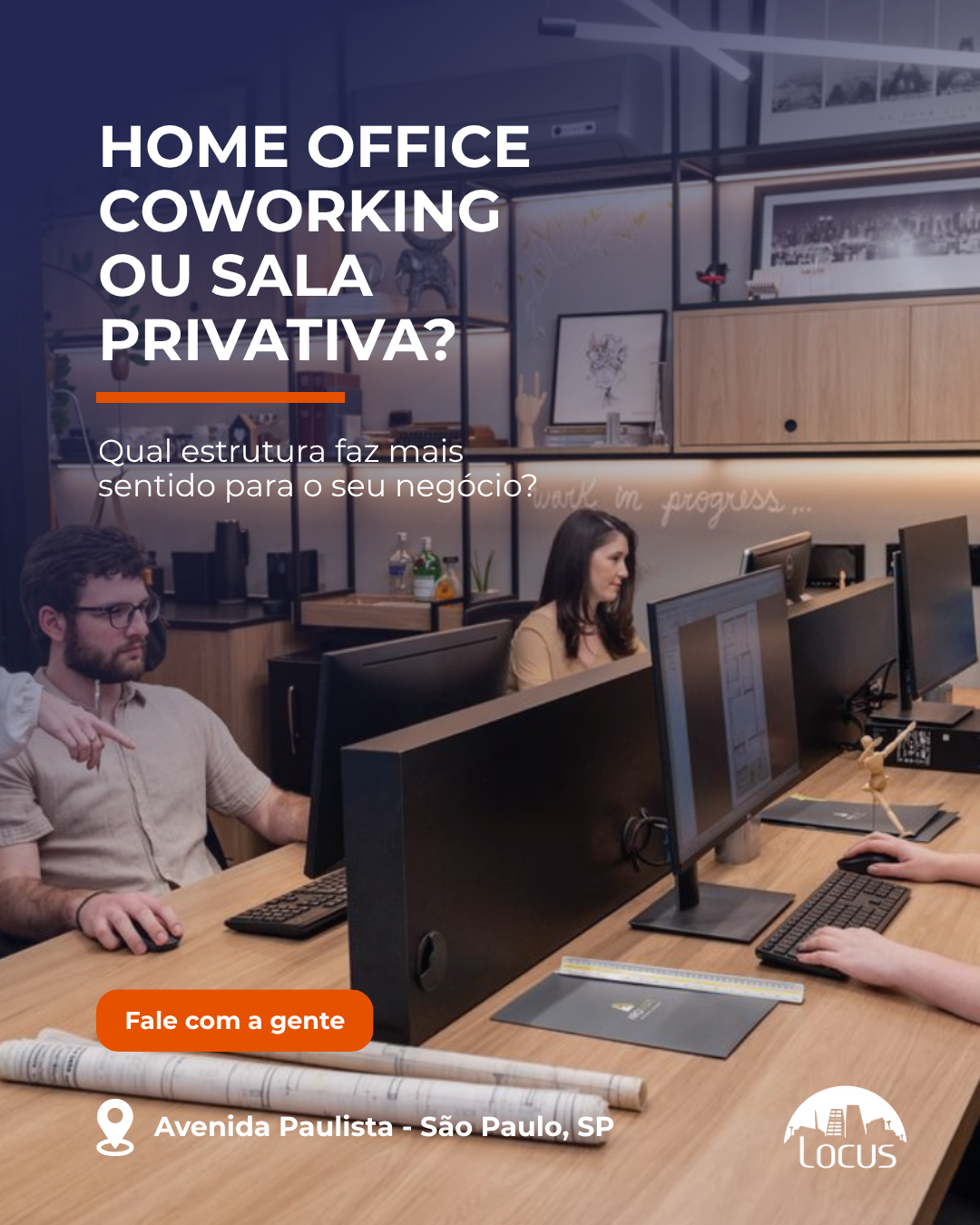 Home office, coworking ou sala privativa? Qual estrutura faz mais sentido para o seu negócio